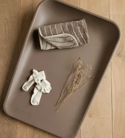 Leander Pusleunderlag - Woodland - 50x65 cm - Mocca