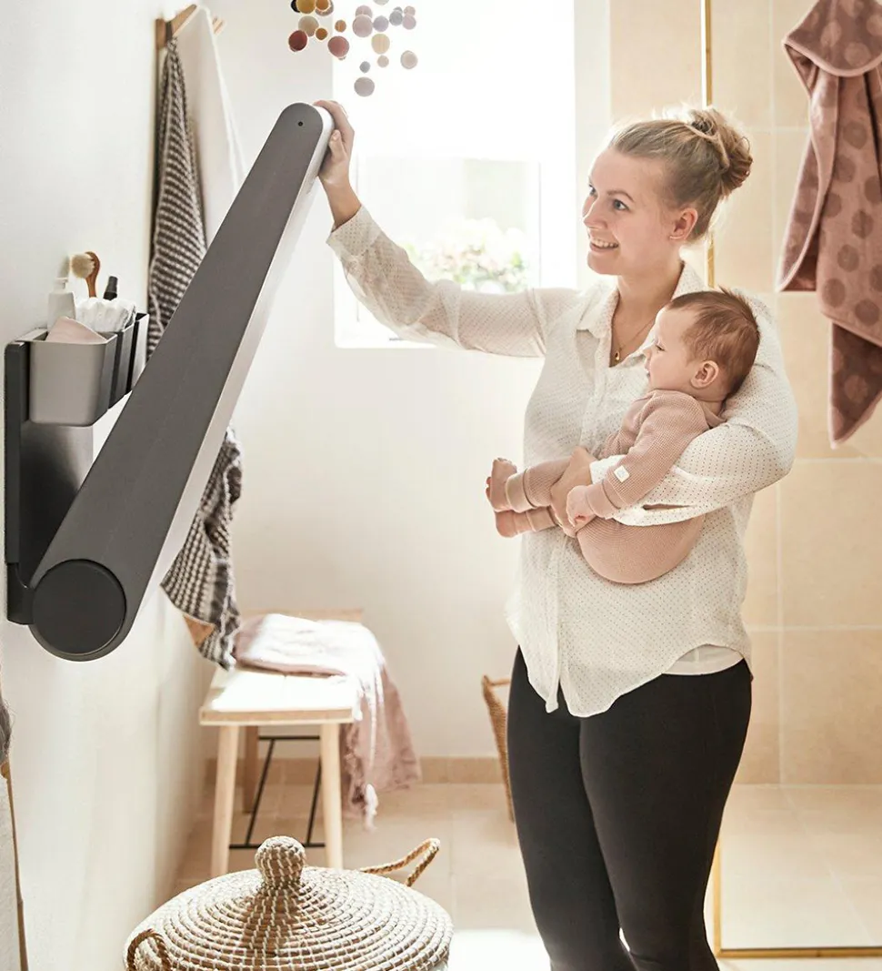 Leander Wally Puslebord - Væghængt - 56x80 cm - Dusty Grey