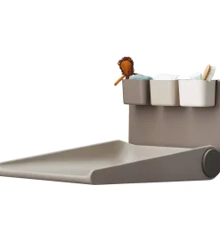 Leander Wally Puslebord - Væghængt - 56x80 cm - Cappuccino