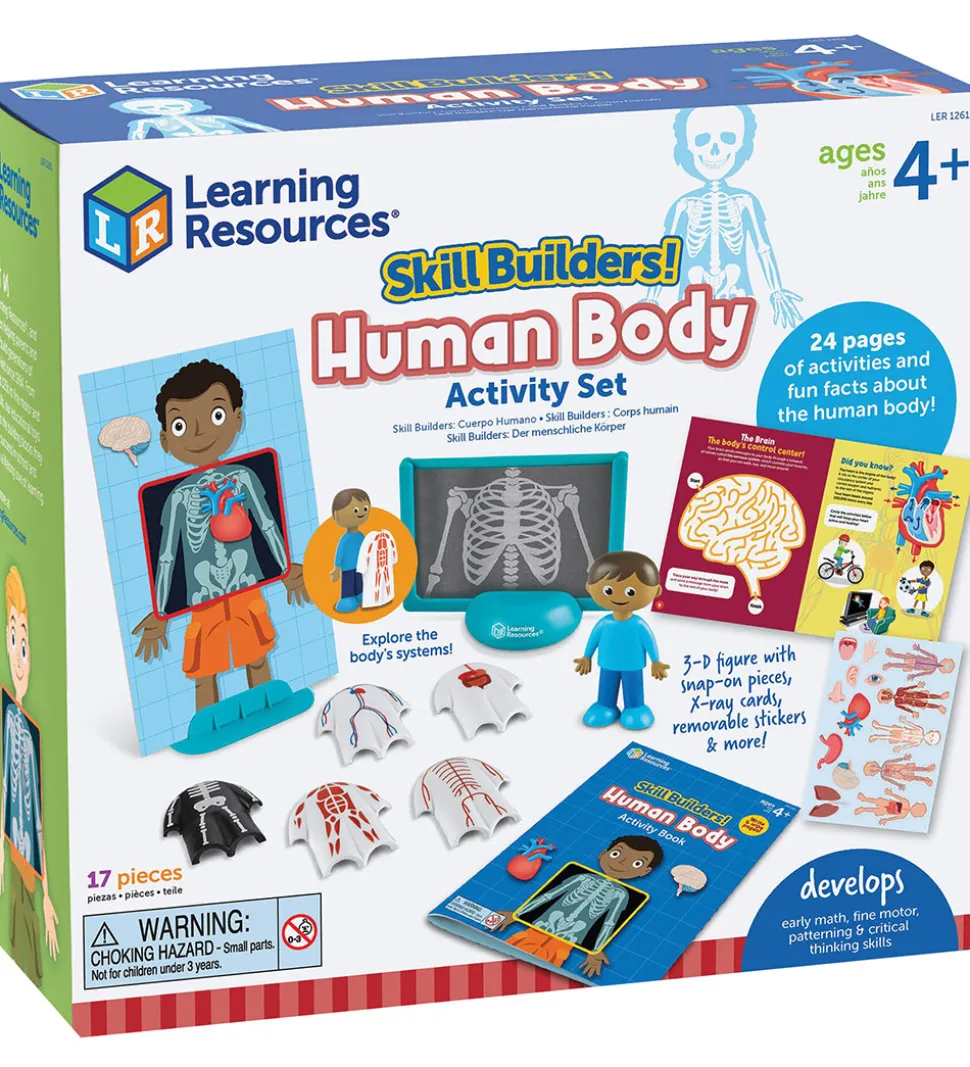 Learning Resources Aktivitetslegetøj - Lær Om Kroppen - 17 Dele