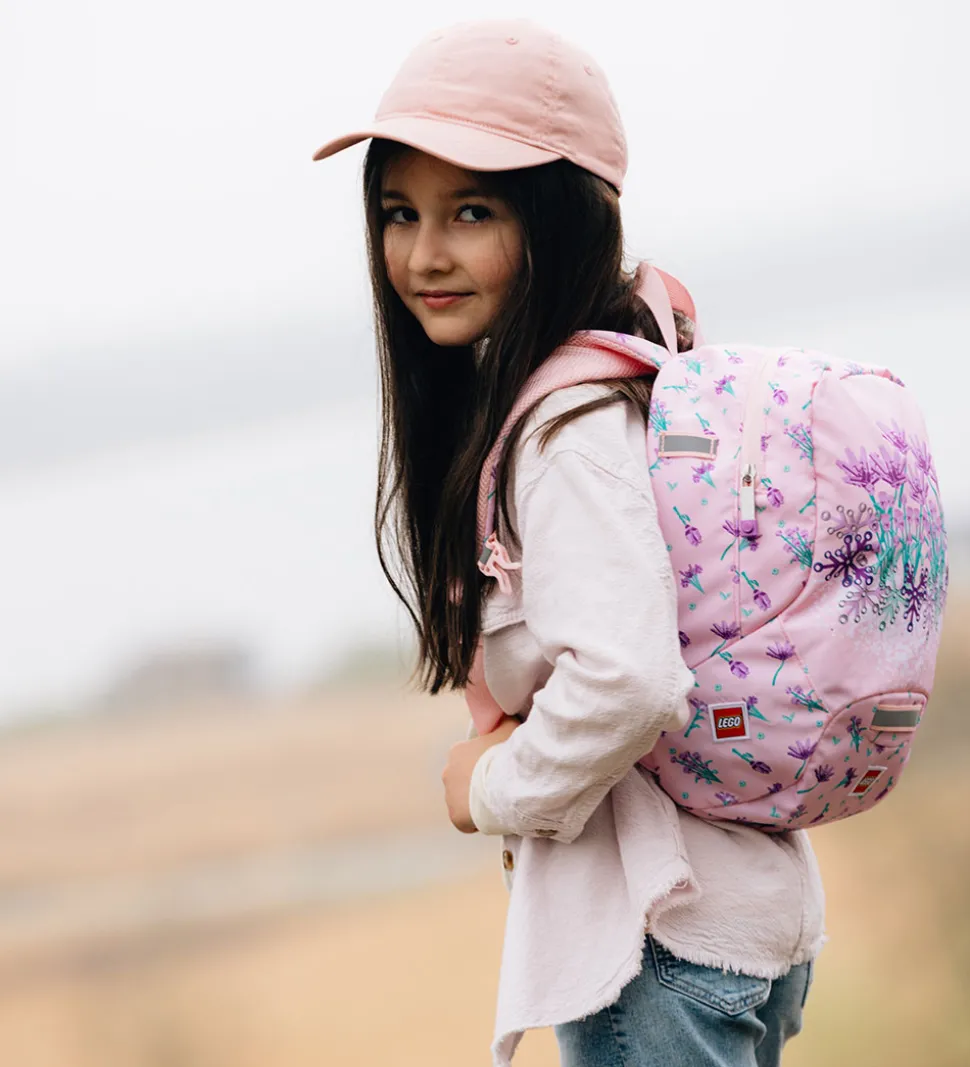 LEGO® Børnehavetaske - Flowers - 10 L - Lyserød