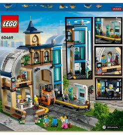 LEGO® City - Hovedbanegård 60469 - 752 Dele
