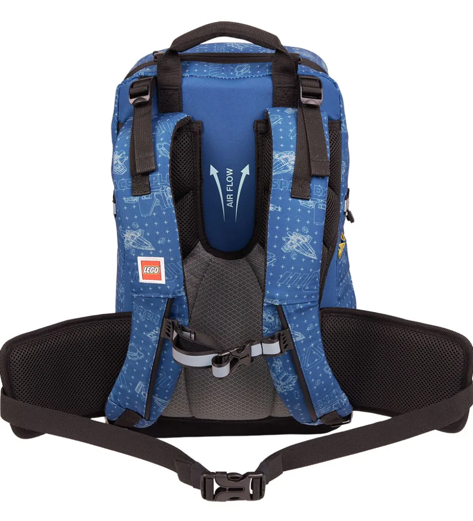 LEGO® City Skoletaskesæt - Space Explorer - 20,5 L - Blå