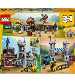 LEGO® Creator - Hesteriddernes Middelalderborg 31168 - 3-i-1 - 1