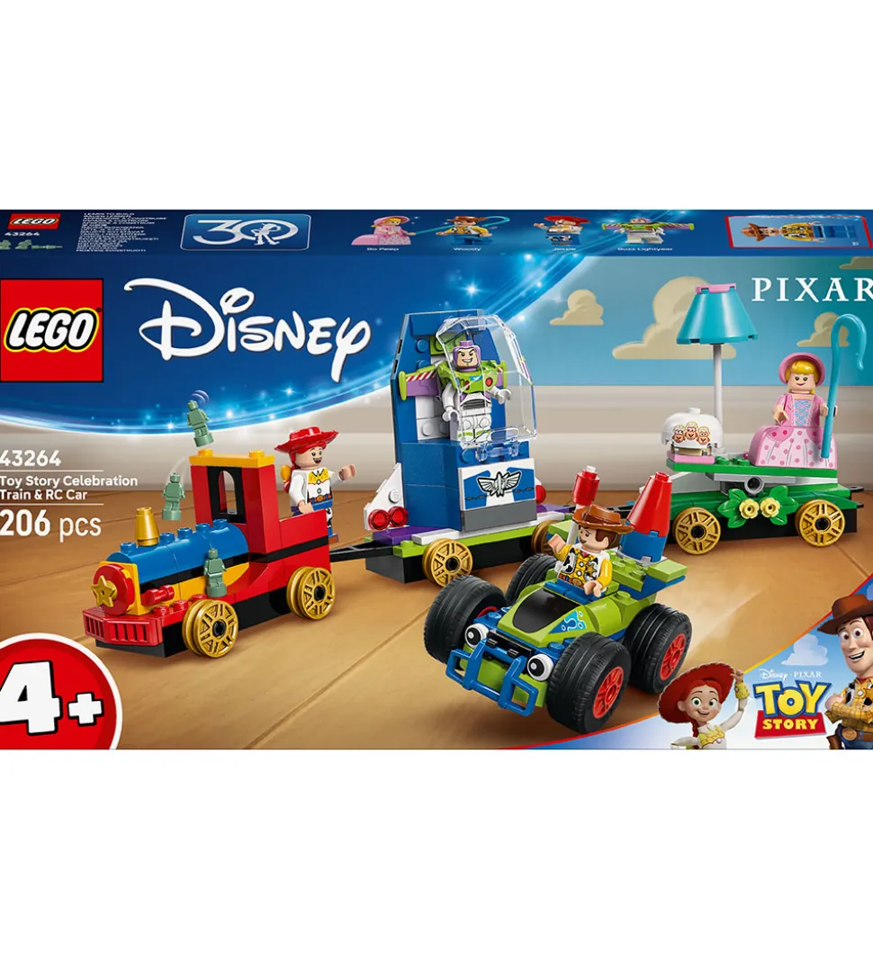LEGO® Disney - Toy Story-fejring: Tog og fje... 43264 - 206 Dele