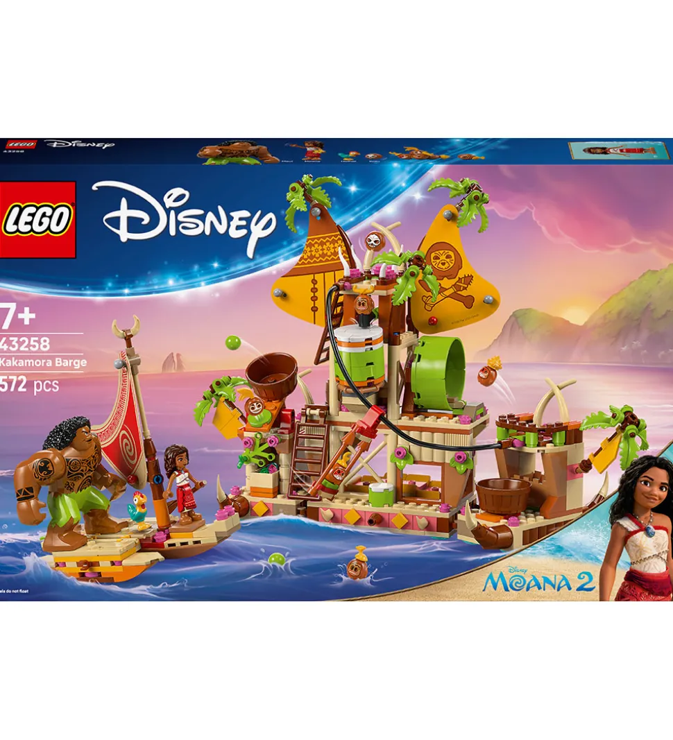 LEGO® Disney - Vaiana 2 - Kakamora-båd 43258 - 572 Dele