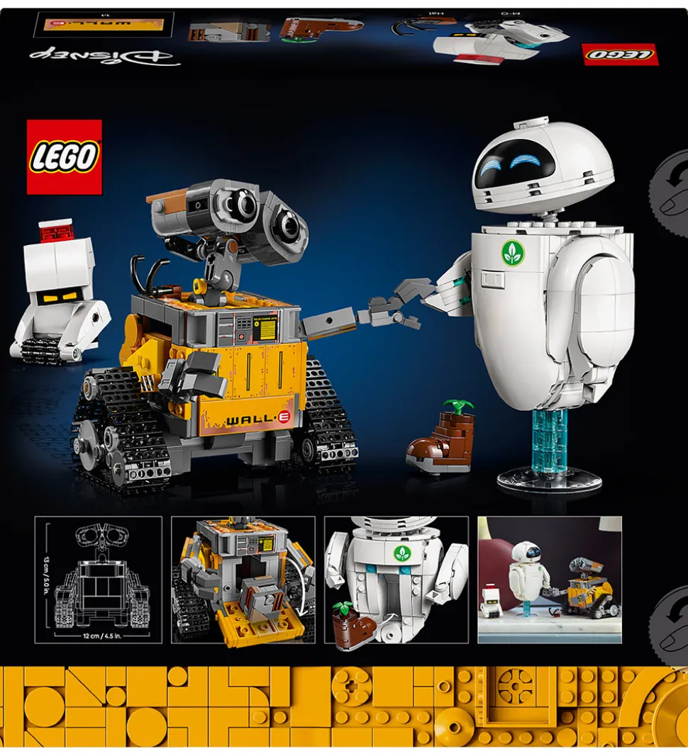 LEGO® Disney - WALL-E Og Eva 43279 - 811 Dele