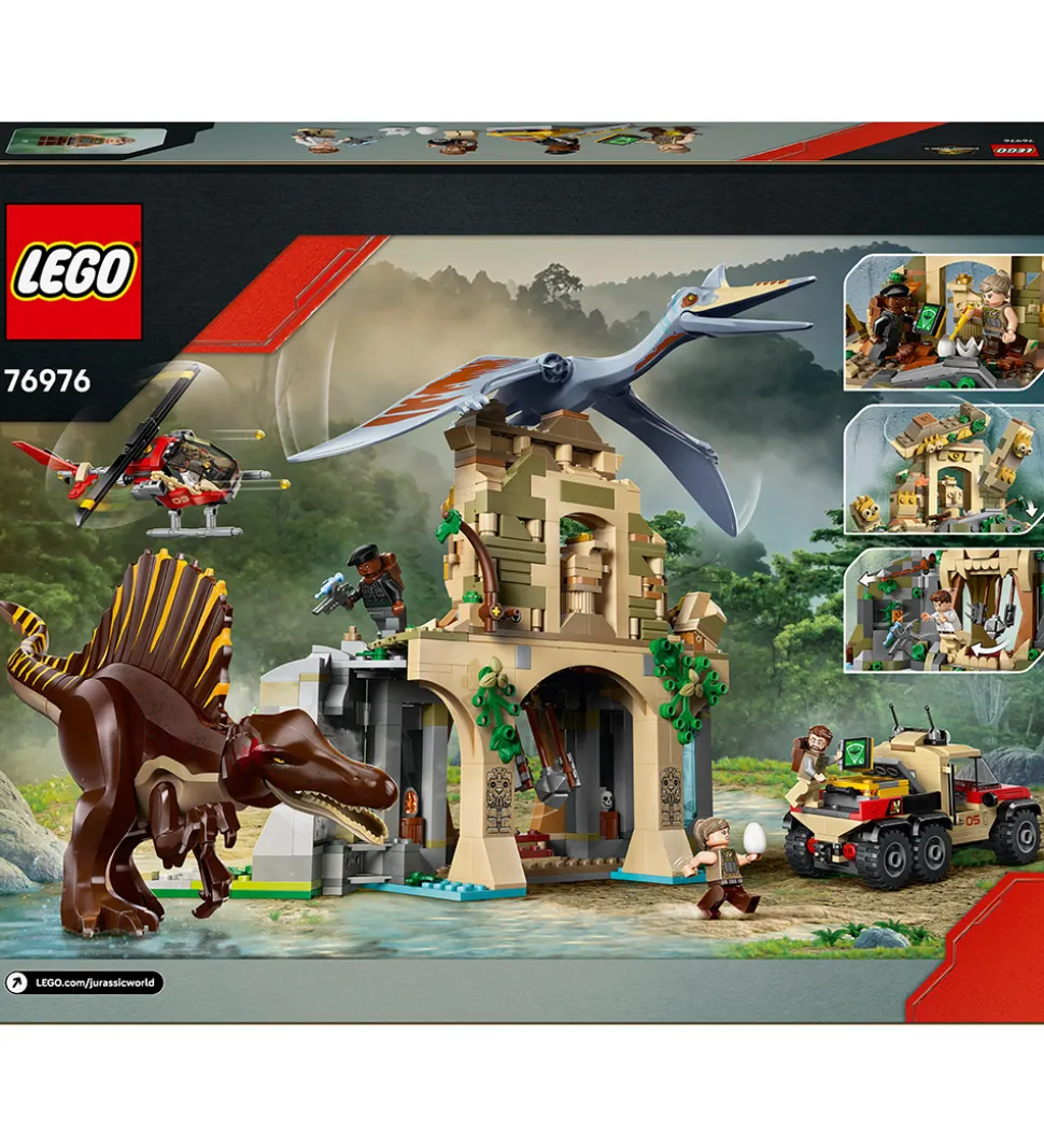 LEGO® Jurassic World - Luftmission: Spinosau... 76976 - 984 Dele