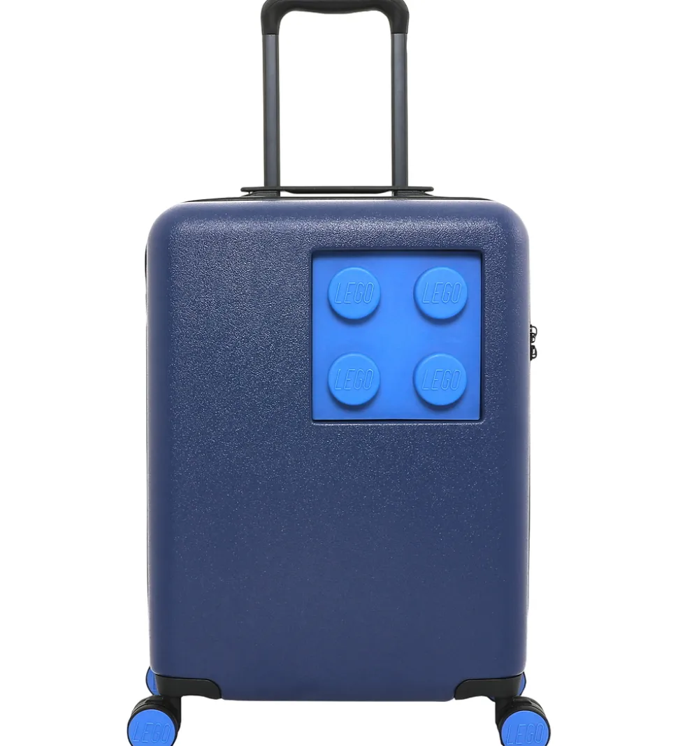 LEGO® Kuffert - Brick 2x2 - 20" - Dark/Bright Blue