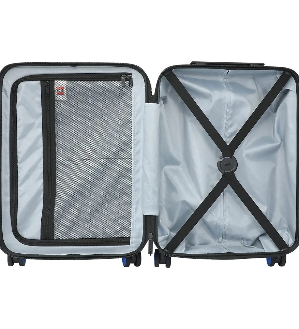 LEGO® Kuffert - Brick 2x2 - 20" - Dark/Bright Blue