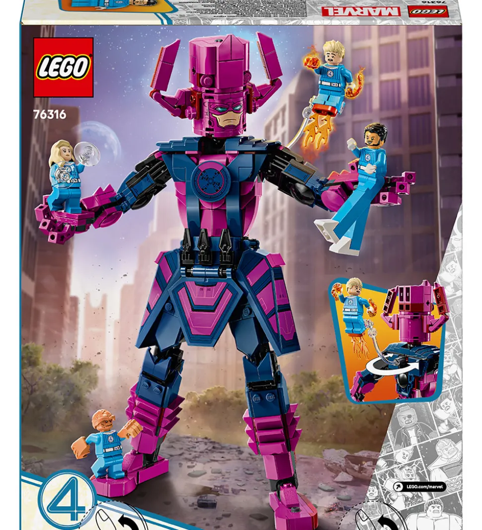 LEGO® Marvel - Fantastic Four mod Galactus-b... 76316 - 427 Dele