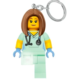 LEGO® Nøglering m. Lommelygte - LEGO® Nurse