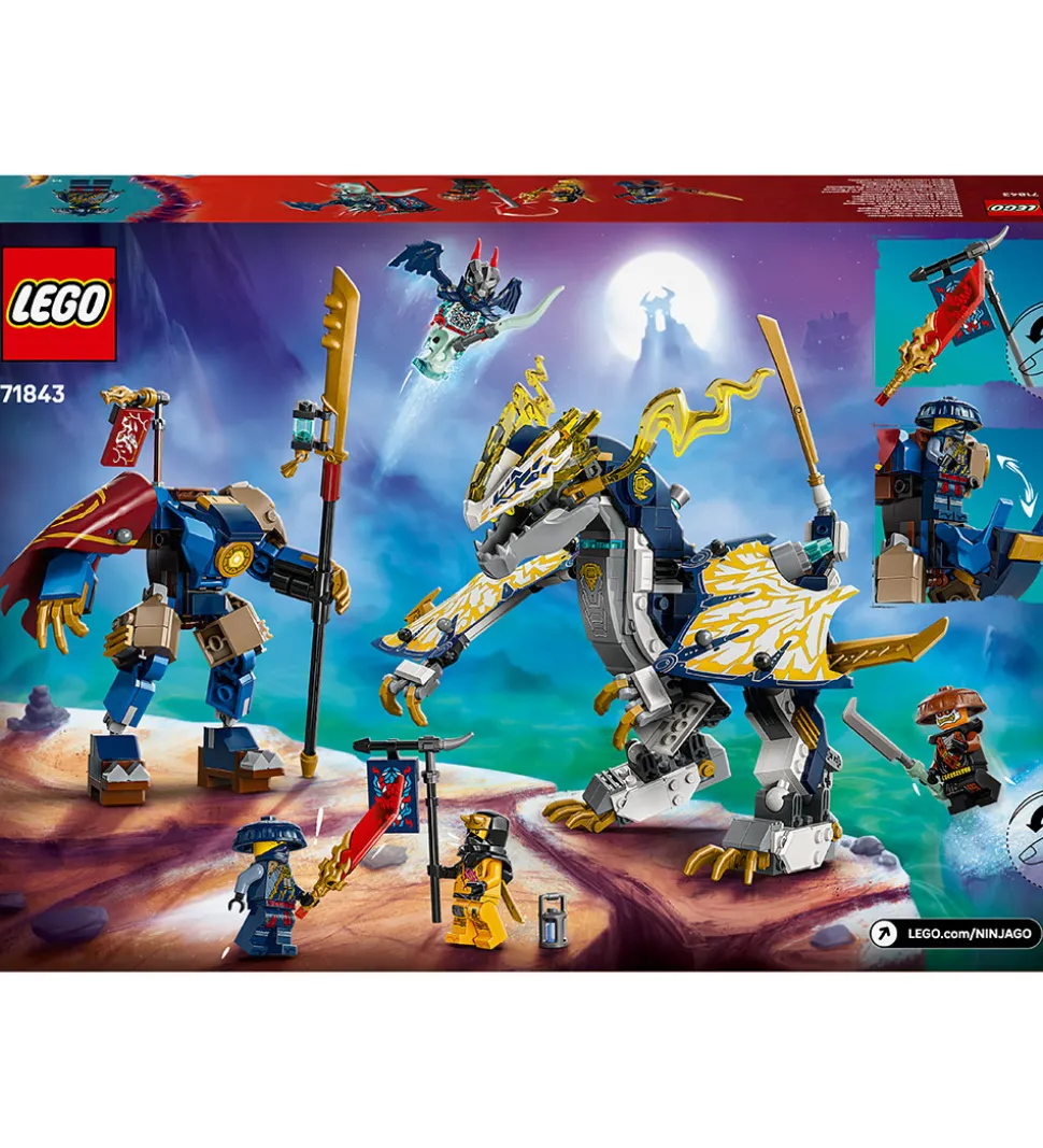 LEGO® Ninjago - Rogues drageflyver-mech 71843 - 584 dele