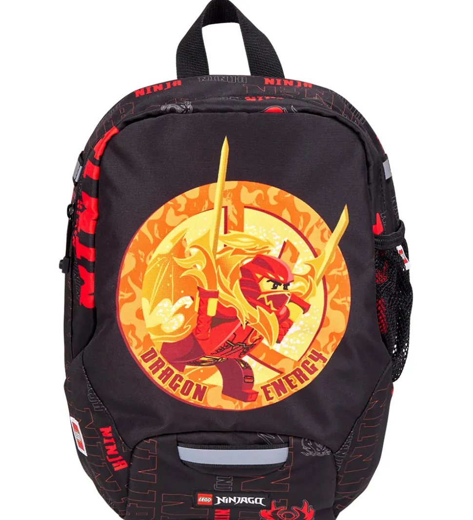 LEGO® Ninjago Børnehavetaske - Dragon Energy - 10 L - Sort