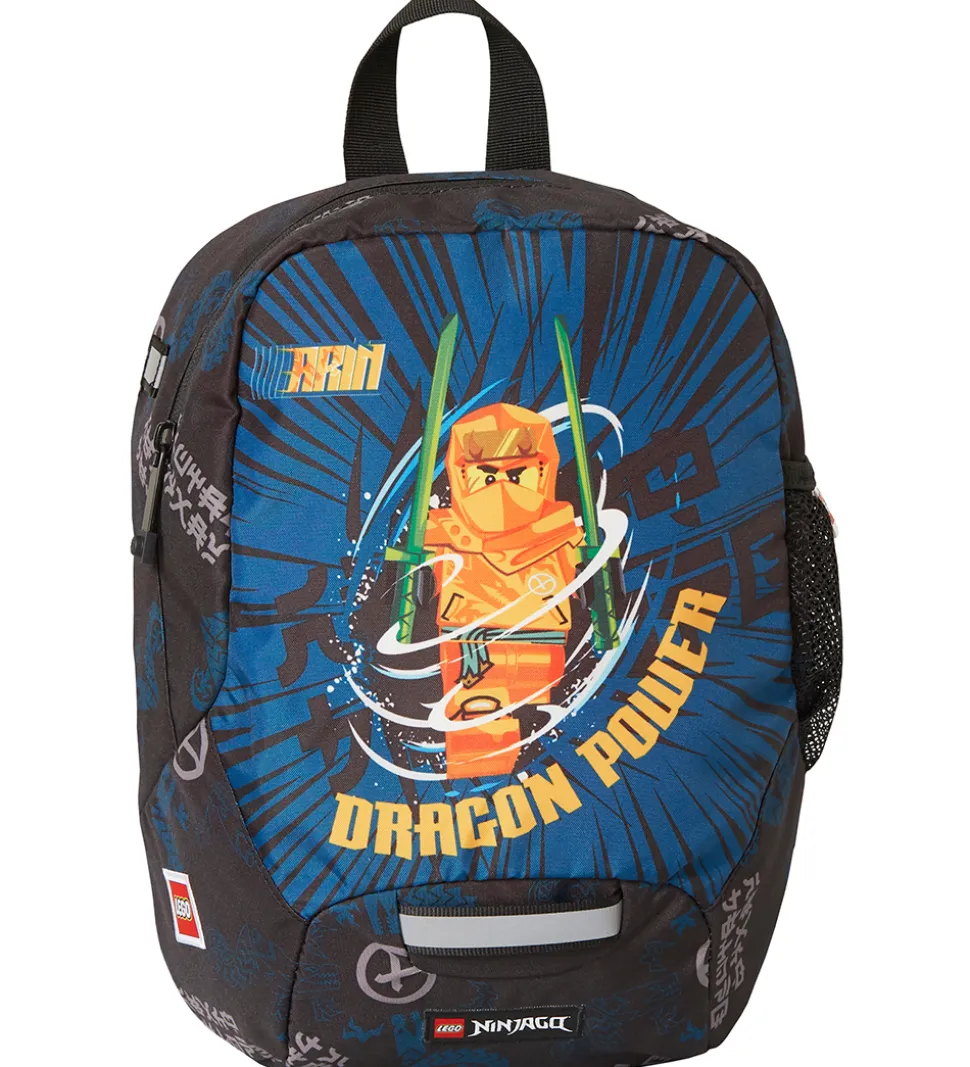 LEGO® Ninjago Børnehavetaske - Sort/Blå m. Print