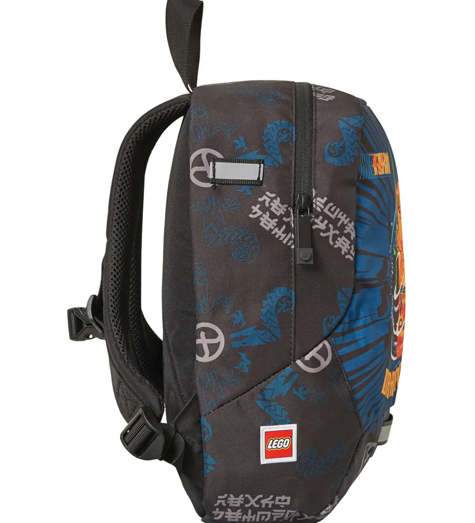 LEGO® Ninjago Børnehavetaske - Sort/Blå m. Print