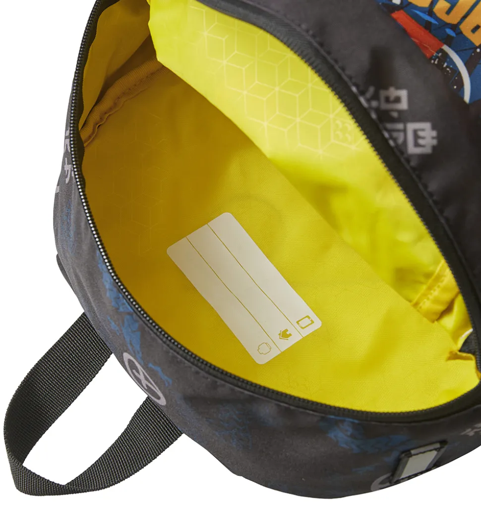 LEGO® Ninjago Børnehavetaske - Sort/Blå m. Print