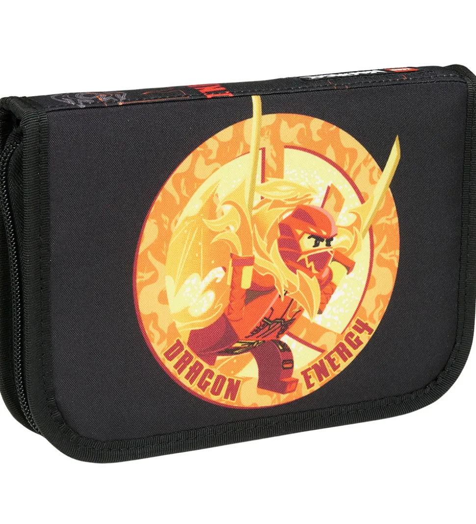 LEGO® Ninjago Penalhus m. Indhold - Dragon Energy - Sort