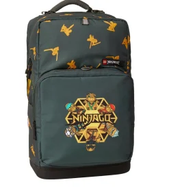 LEGO® Ninjago Skoletaske m. Gymnastikpose - Golden Team - Grå