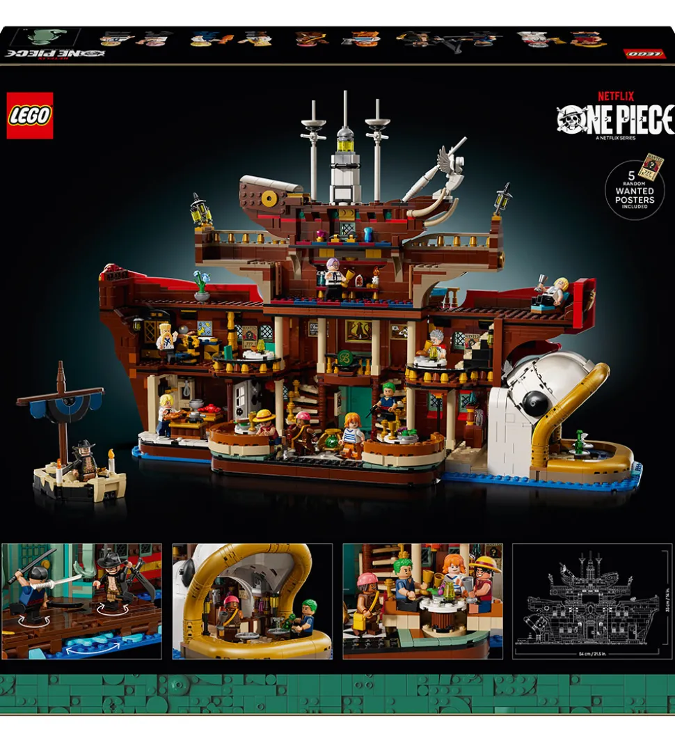 LEGO® One Piece - Den Flydende Restaurant Baratie 75640 - 3402 D