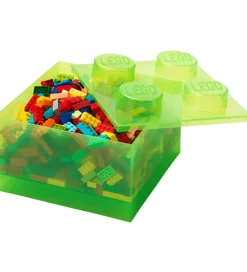 LEGO® Storage Opbevaringsboks - 4 Knopper - Translucent Light Gr