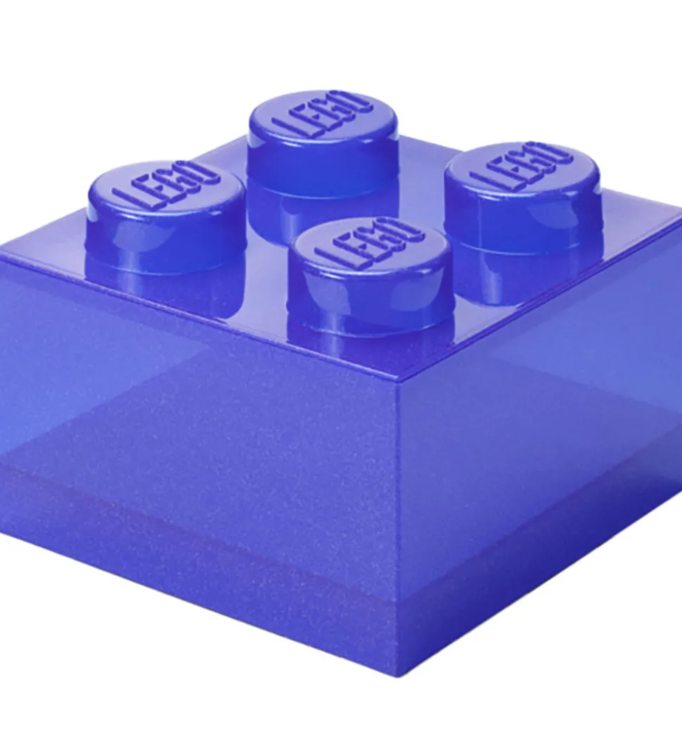 LEGO® Storage Opbevaringsboks - 4 Knopper - Glitter Violet