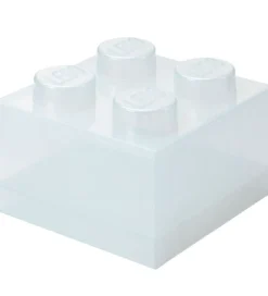 LEGO® Storage Opbevaringsboks - 4 Knopper - Glitter Translucent