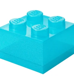 LEGO® Storage Opbevaringsboks - 4 Knopper - Glitter Light Blue