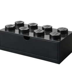 LEGO® Storage Opbevaringsskuffe - 8 Knopper - 31x15x9 - Sort