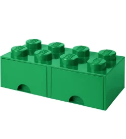 LEGO® Storage Opbevaringsskuffe - 8 Knopper - 50x25x18 - Grøn