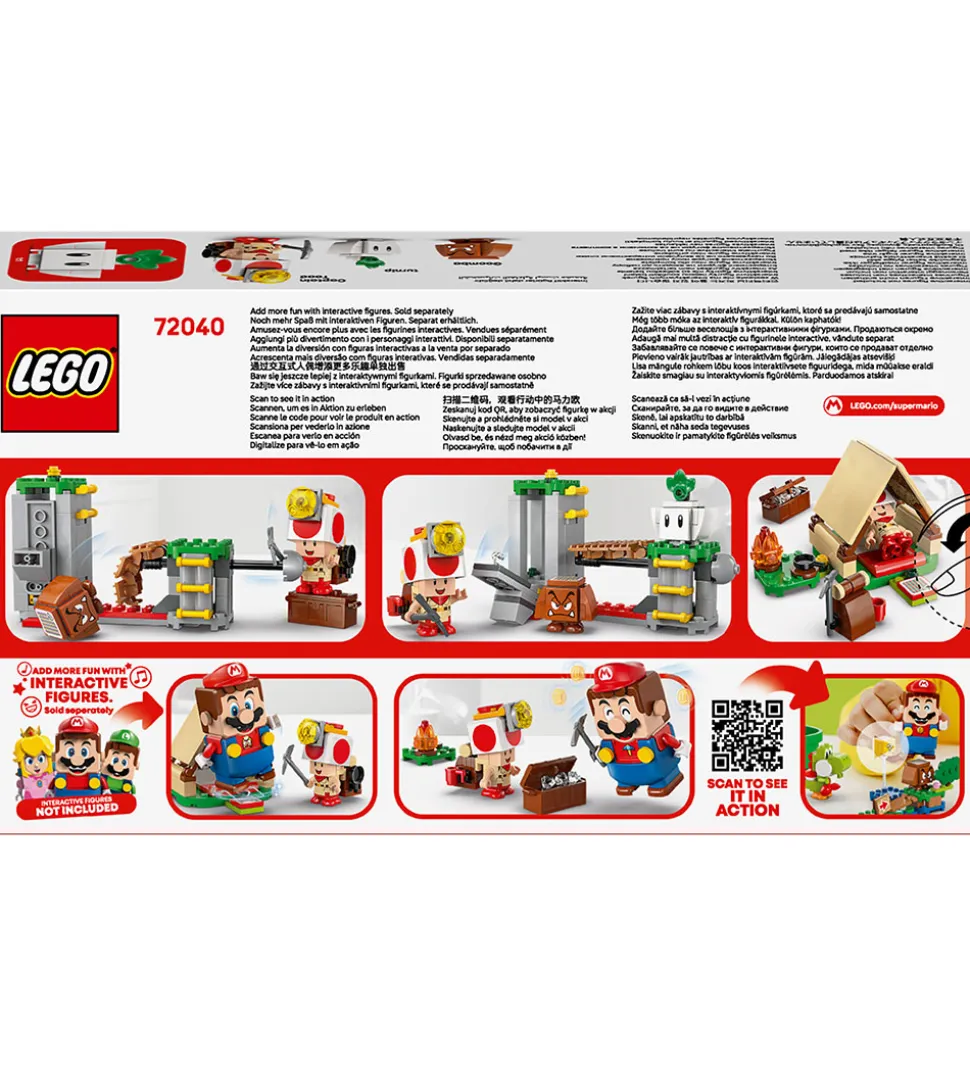 LEGO® Super Mario - Captain Toads Lejr 72040 - 159 Dele