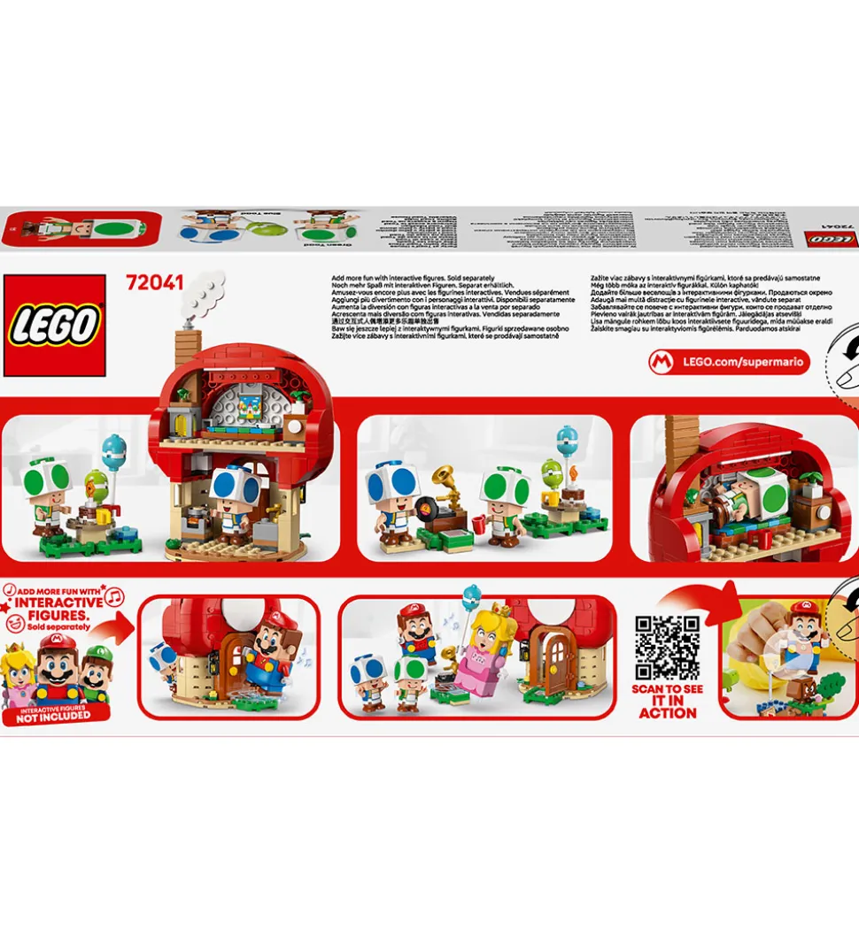 LEGO® Super Mario - Fest I Toads Hus 72041 - 276 Dele