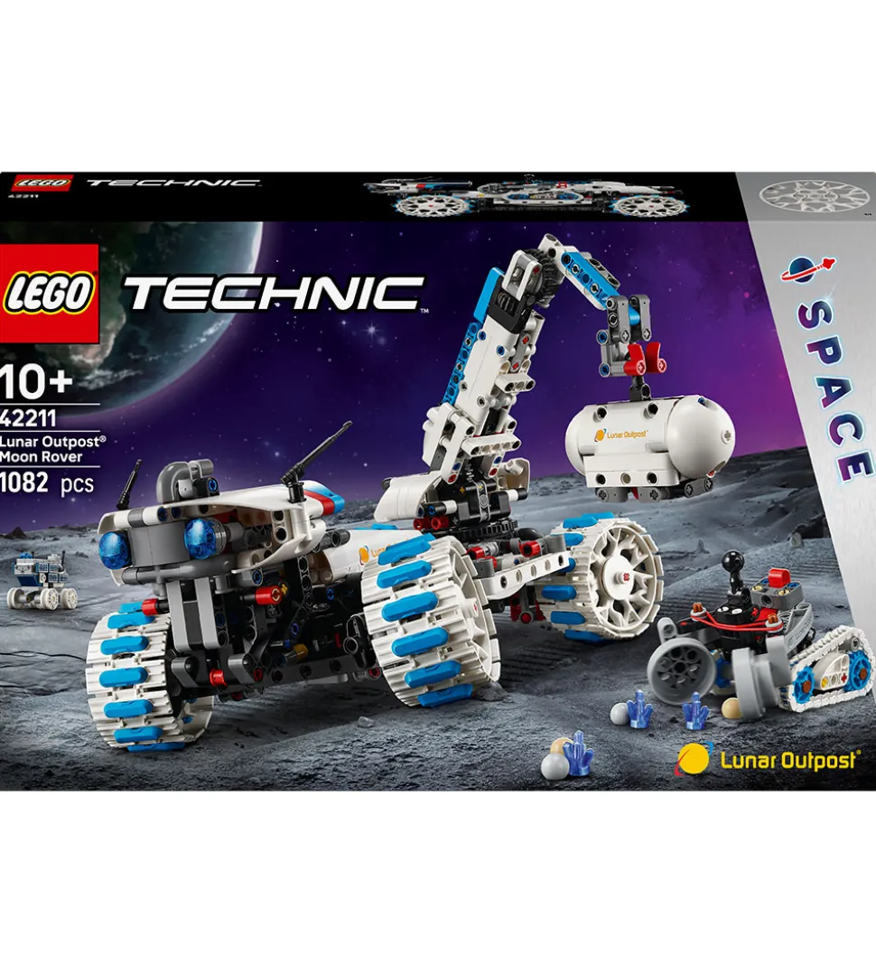 LEGO® Technic - Lunar Outpost Månerover Rumfartøj 42211 - 1082 D