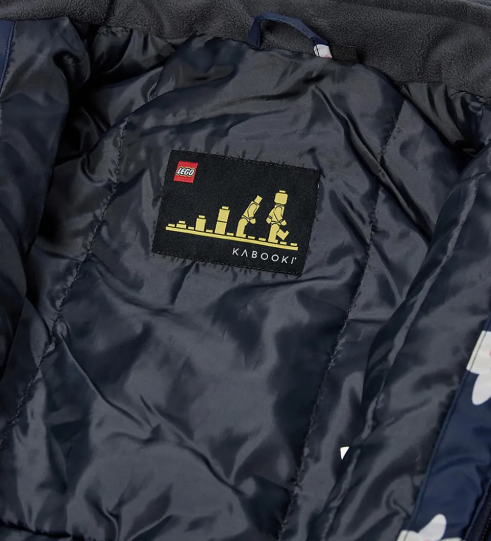 LEGO® Wear Flyverdragt - LWJaz 710 - Navy m. Blomster