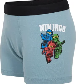 LEGO® Wear Ninjago Boxershorts - 5-pak - LwAgan 608 - Blå/Brun/G