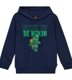 LEGO® Wear Ninjago Hættetrøje - LwSaku - Mørkeblå