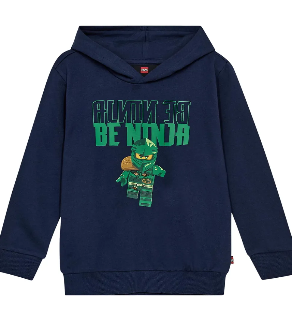 LEGO® Wear Ninjago Hættetrøje - LwSaku - Mørkeblå