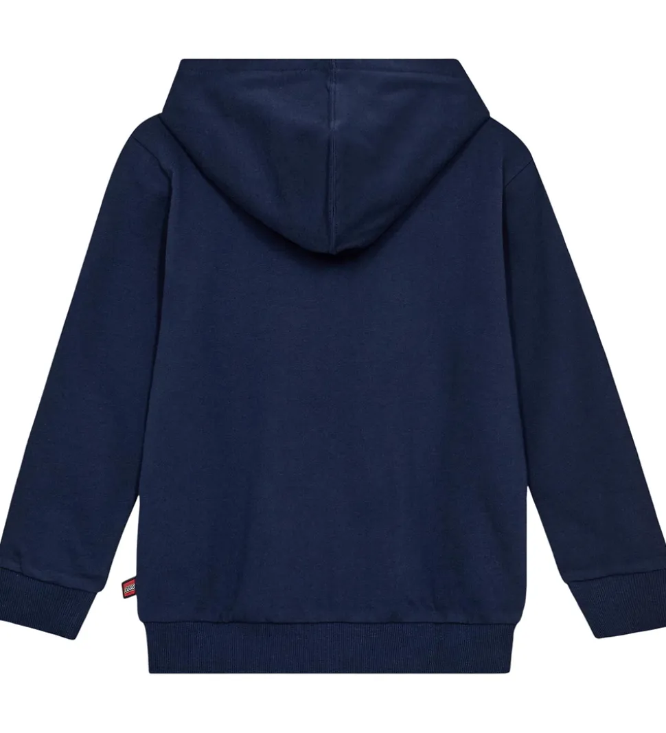 LEGO® Wear Ninjago Hættetrøje - LwSaku - Mørkeblå