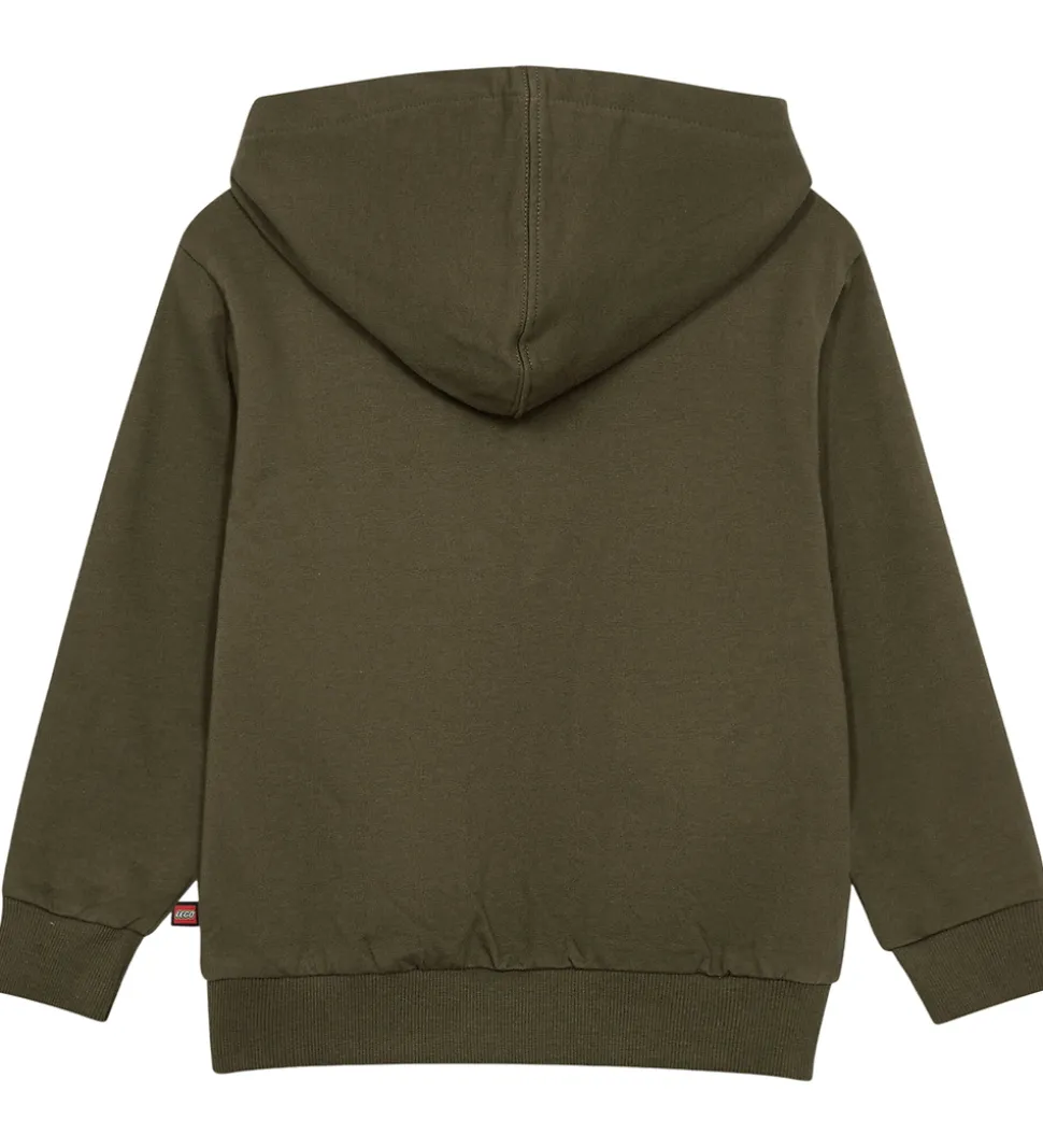 LEGO® Wear Ninjago Hættetrøje - LwsAku - Grøn