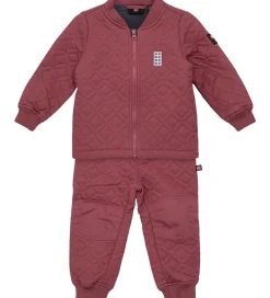 LEGO® Wear Termotøj m. Fleece - Quiltet - LWSaku 612 - Mørk Rosa