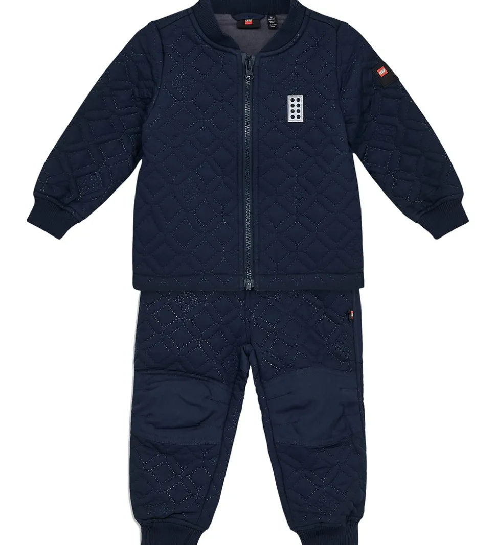 LEGO® Wear Termotøj m. Fleece - Quiltet - LWSaku 612 - Navy