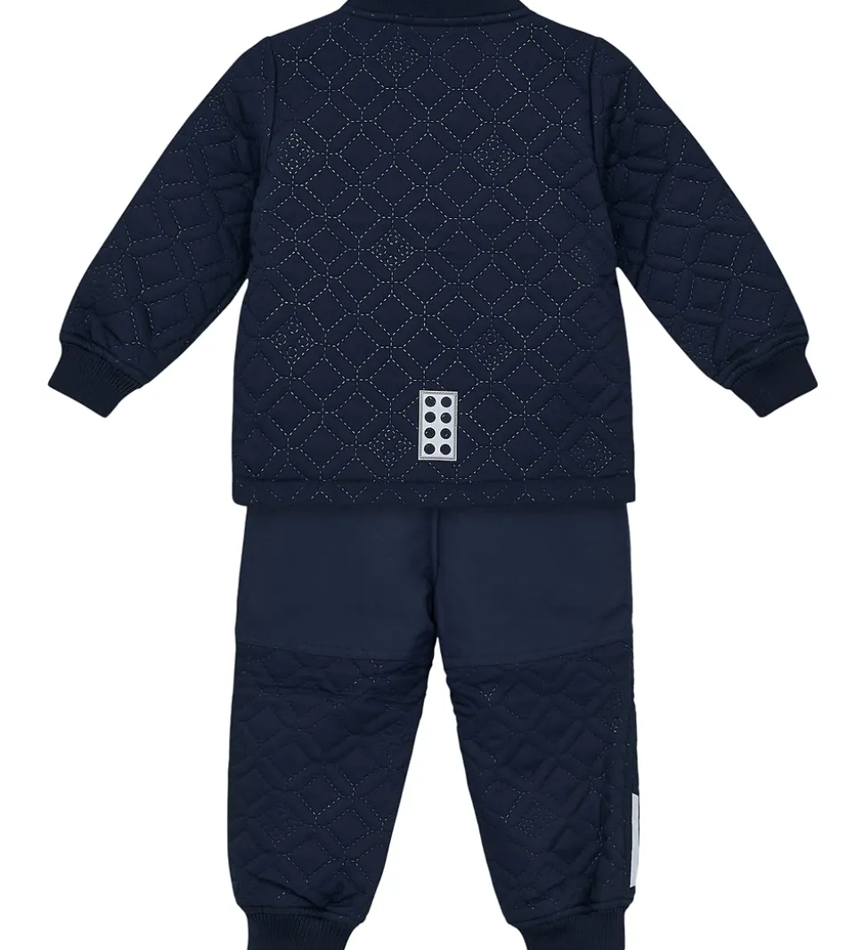 LEGO® Wear Termotøj m. Fleece - Quiltet - LWSaku 612 - Navy
