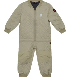 LEGO® Wear Termotøj m. Fleece - Quiltet - LWSaku 612 - Grøn