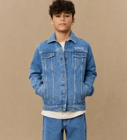 Les Deux Denimjakke - Rally Yale - Medium Indigo Wash