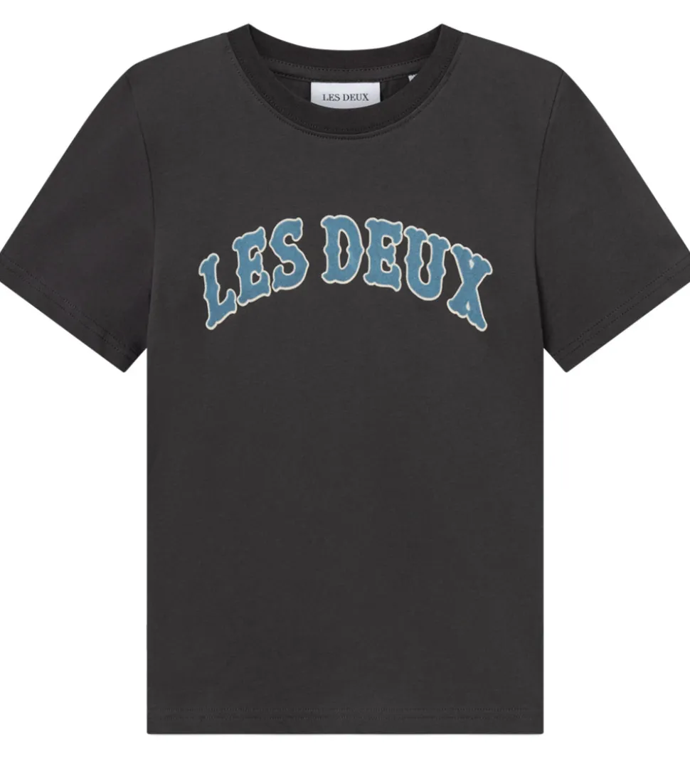 Les Deux T-shirt - Brady Western - Raven Grey