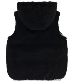 Levis Dynevest m. Fleece - Vendbar - Sølv/Sort