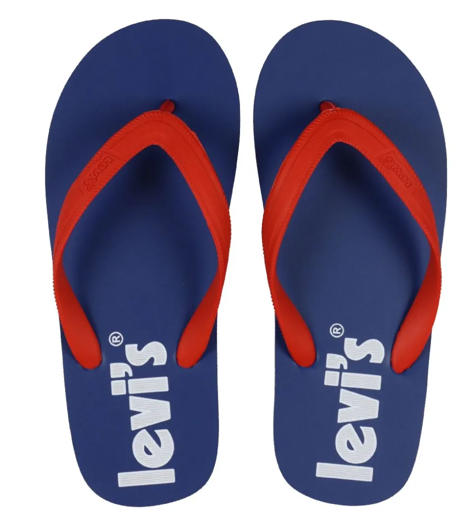 Levis Klipklapper - South Beach 2.0 - Red/Navy