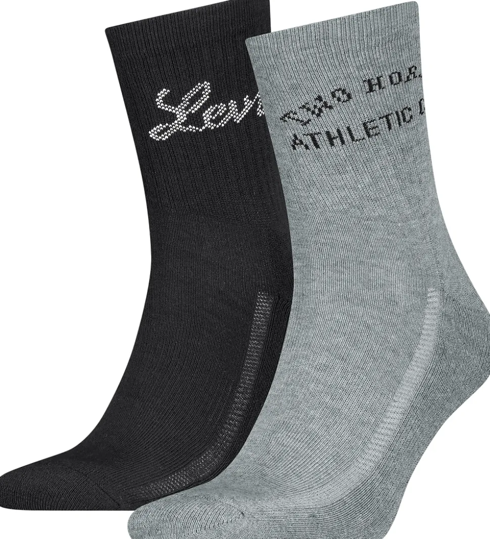 Levis Strømper - 2-pak - Sort/Grå