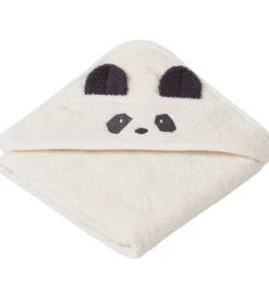 Liewood Babyhåndklæde - 70x70 cm - Albert - Panda Creme De