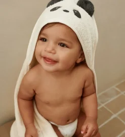 Liewood Babyhåndklæde - 70x70 cm - Albert - Panda Creme De